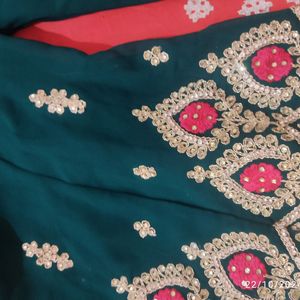 Designer heavy sharara set for 2-4yrs old