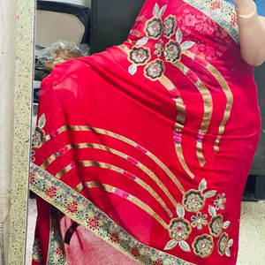 Heavy Saree With Blouse-2