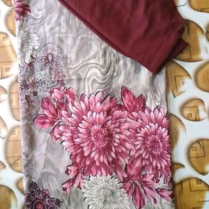 Printed Dress material With Dupatta