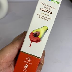 Mamaearth Lipstick Shade - Melon Red