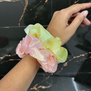 Glitter Scrunchies