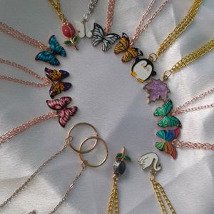 Necklace Chains...neckchains...butterfly Necklac