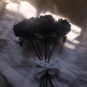 Paper roses bouquet