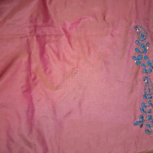 Price Reduced NEW Raw Silk Embroidered