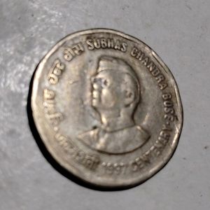 Subhash Chandra Bose Rs2 Coin