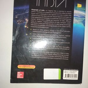 UPSC book Geography Of India By Majid hussain