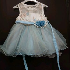 Frendz Baby Girl Princess Frock 6-12 Months