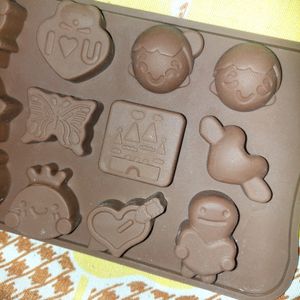 Cute Couple Silicone Mould