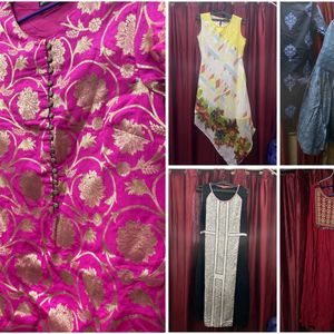 Combo Of 5 Branded Kurtas