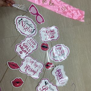 Bride To Be Props