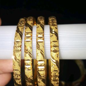 Gold Covered Bangles