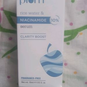 30off Plum 10% Niacinamide Rice Water Face' Seru