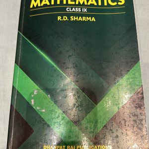 RD SHARMA 9th GRADE MATHEMATICS