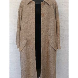 Imported Khaki Overcoat