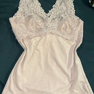 Nude Lace Top