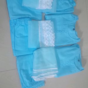 Pack Of 3 Kurta Set