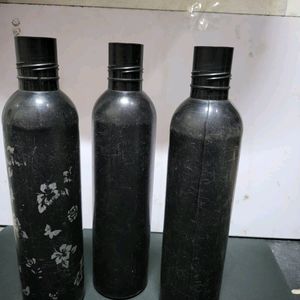 Plastic Bottles Pack Of 3