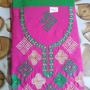 Suit With Dupatta And Bottom