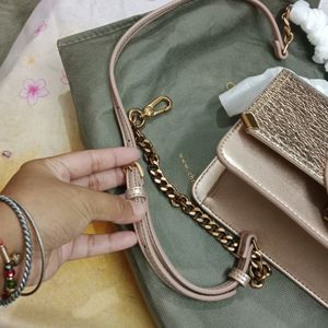 CHARLES & KEITH Rose Gold Sling Bag