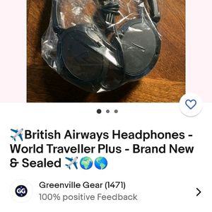 British Airways Headphones