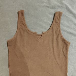 Urbanic Brown Tank Top