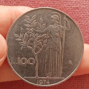 100 Lire Italian Coin