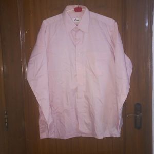 Pink Colour Oxemberg Full Sleeve Shirt