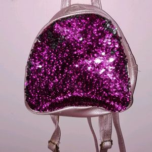 Pink Shimmery Bag