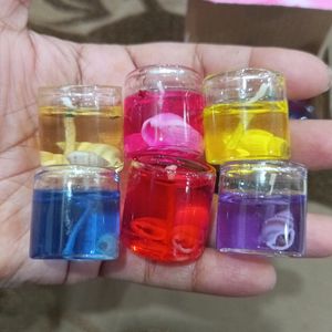 Mini Gel Wax Candles