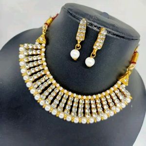 Gold Plated Combo Jewellery Sat