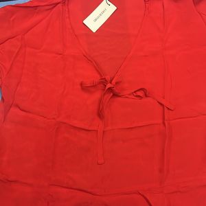 Cover Story Brand Red Colour New Top