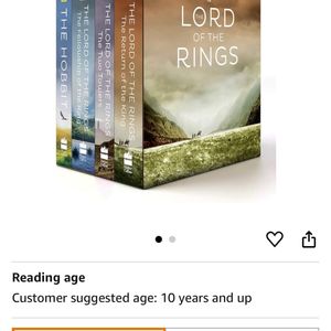 Lord Of The Rings 4 Book Set