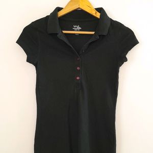 Black Polo T-Shirt (Women's)