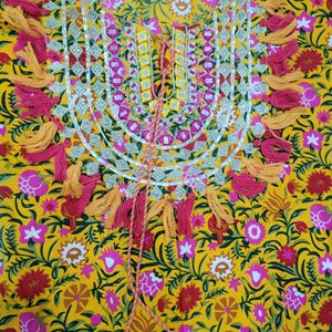 Vibrant Kaftan Kurti ✨️