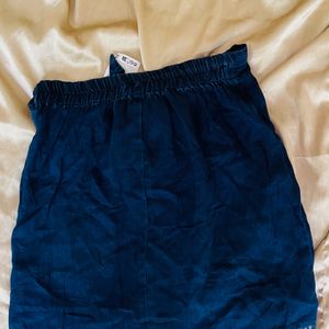 Mango Wrap Mini Skirt Xs