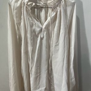 White H&M Blouse