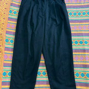 H&M Formal Black Ankle Length Pants