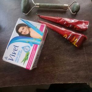 Combo - Soap, 2 Mehendi & Face Roller