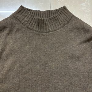 High Neck Sweater Top