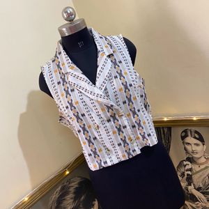 Bombay Paisley Cotton Waistcoat