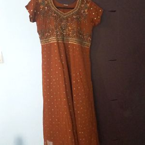 Anarkali Kurti Set