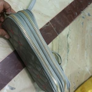 Grey Colour Girlish Sling Bag