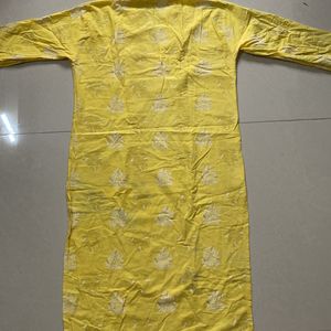 Casual Yellow Kurta