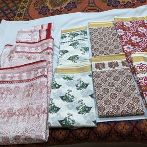 Pure Kerala Cotton Sarees