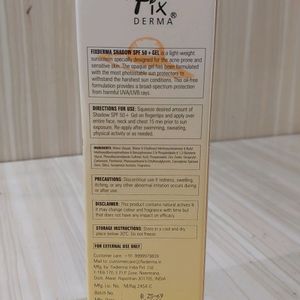 Fix Derma Shadow Spf 50+ Gel