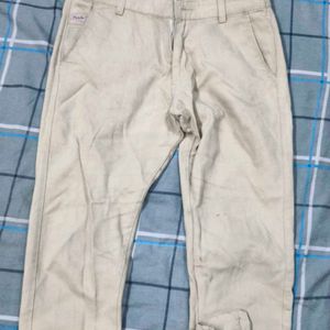 Men’s Formal Trousers – Beige Color