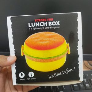 Burger Shape Lunchbox New