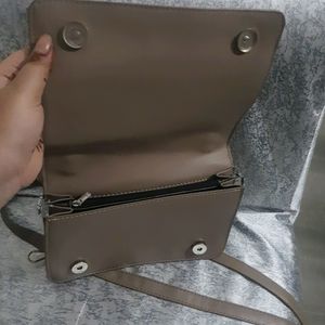 Beige Sling Bag