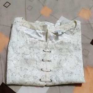 A Cream Colour Top