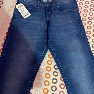 New denim jeans